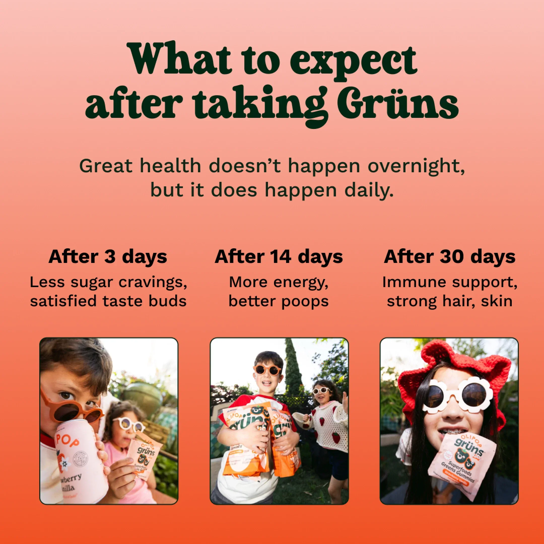 Grüns Kids OLIPOP® - Vital Start