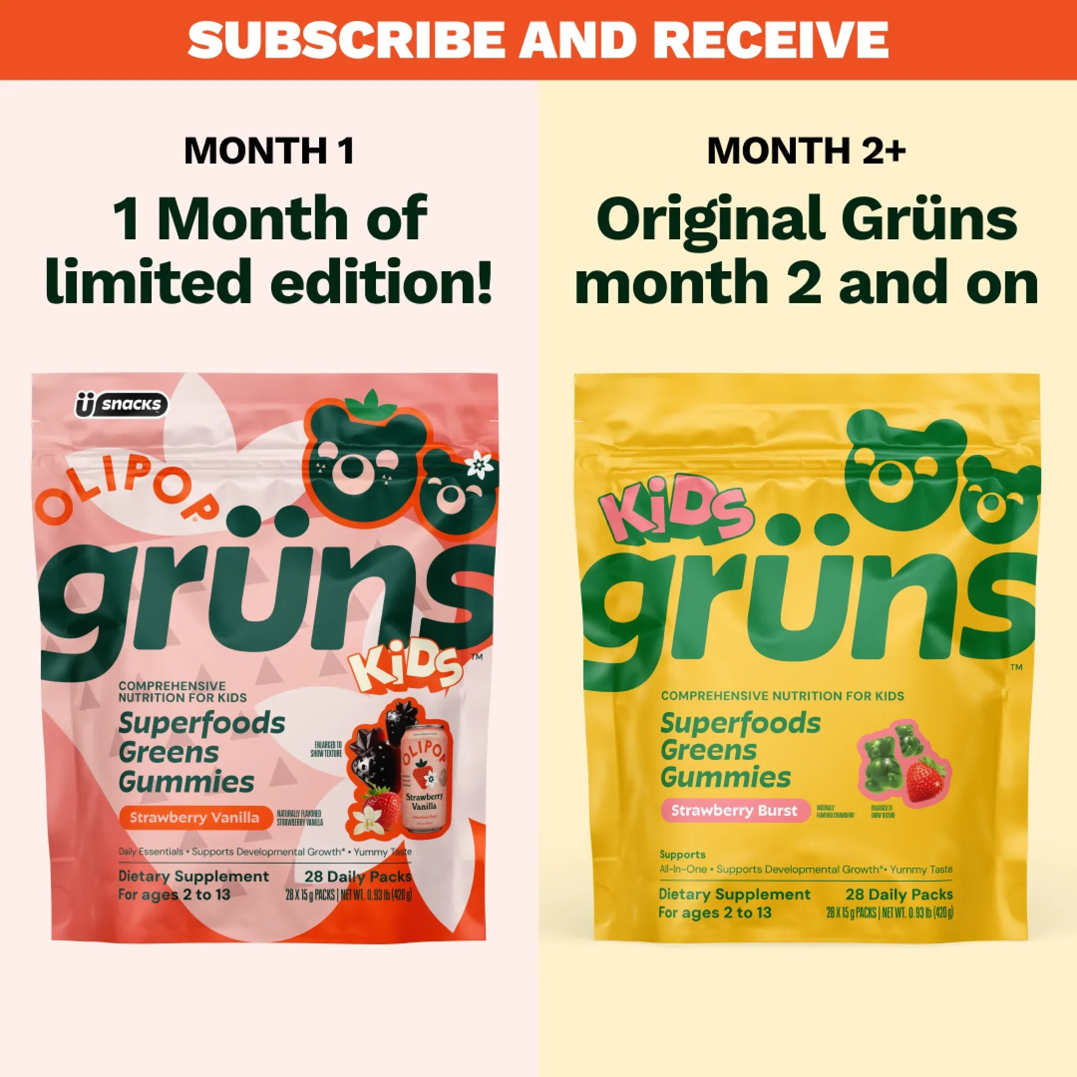 Grüns Kids OLIPOP® - Vital Start